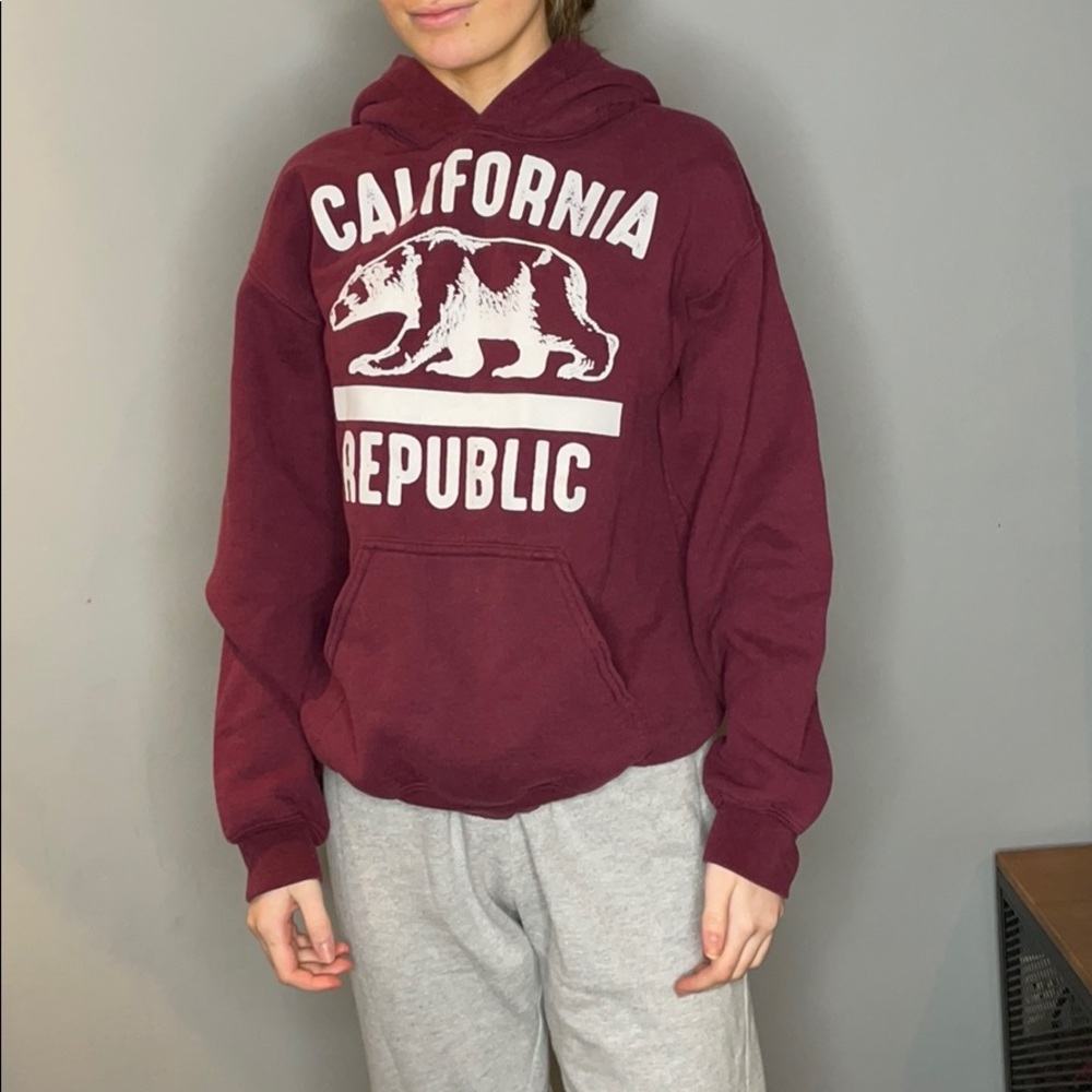 California republic hoodie